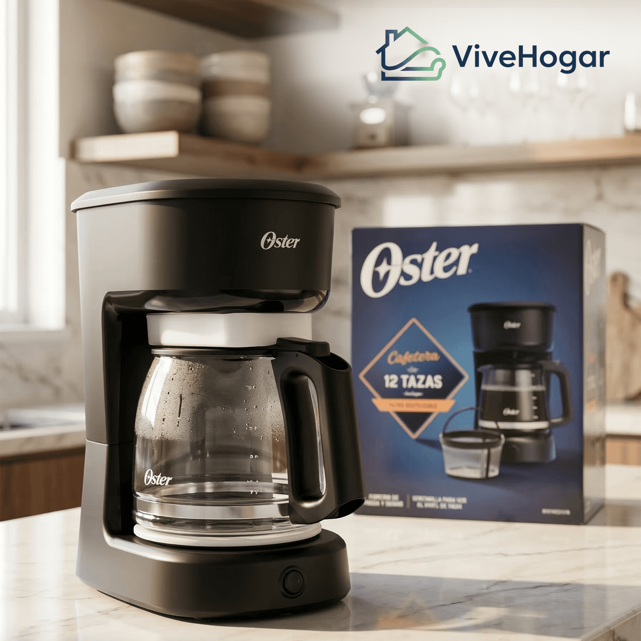 Cafetera Oster 12 Tazas